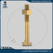 Parafuso excêntrico zincado de acordo com o padrão UIC864-2